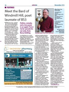 South Bristol Voice feature on the Bard of Windmill HIll