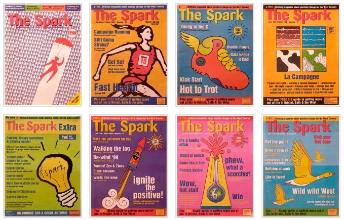 The Spark covers, issues 14-20